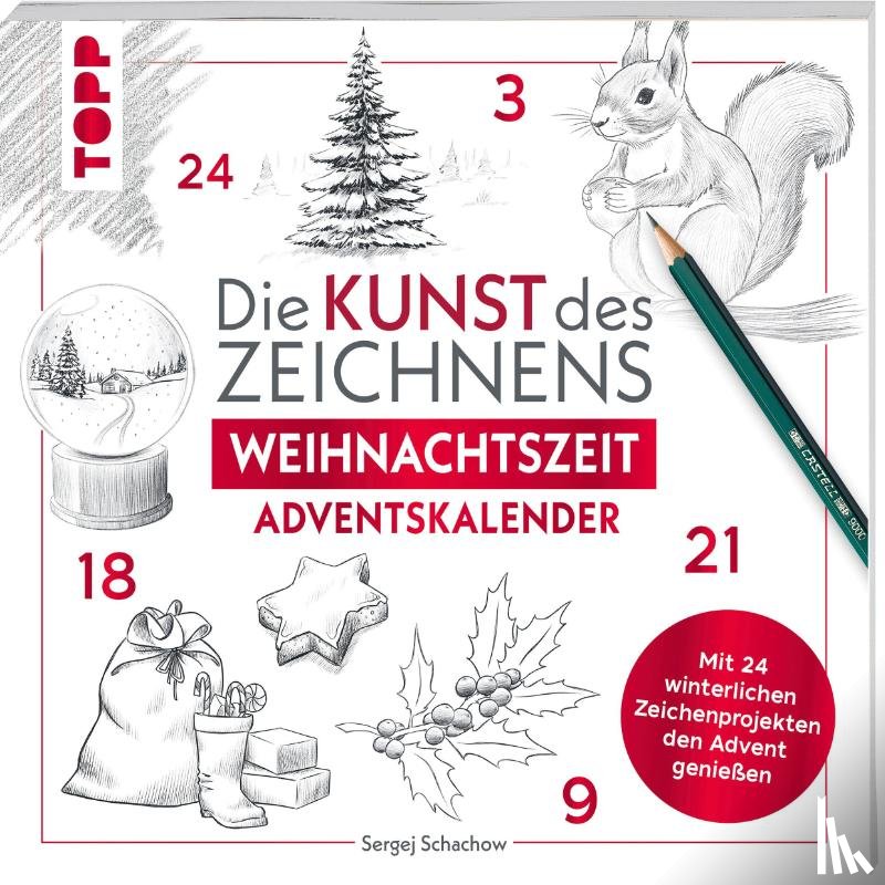Schachow, Sergej - Kunst des Zeichnens Weihnachtszeit - Adventskalender