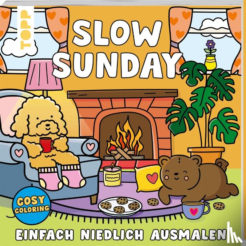 Jayne, Sam - Cosy Coloring - Slow Sunday
