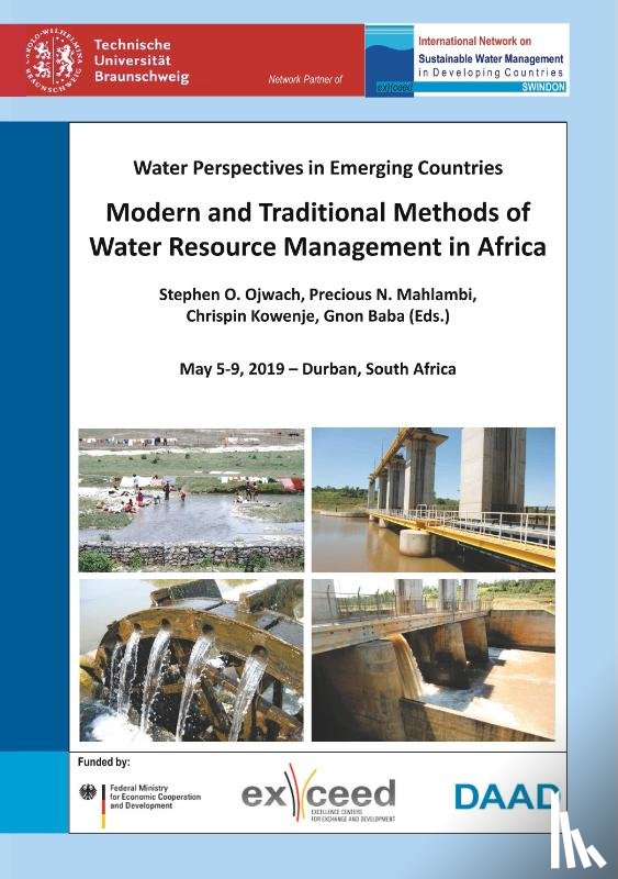 - Modern and Traditional Methods of Water Resource Management in Africa. Water Perspectives in Emerging Countries. May 5-9, 2019 - Durban, South Africa