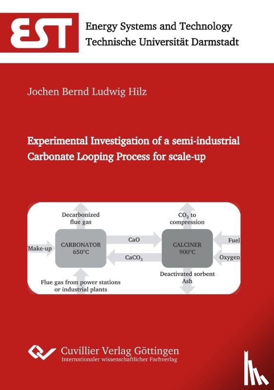 Hilz, Jochen Bernd Ludwig - Experimental Investigation of a semi-industrial Carbonate Looping Process for scale-up
