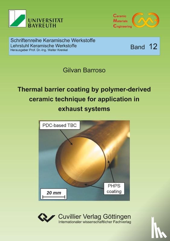 Barroso, Gilvan - Thermal barrier coating by polymer-derived ceramic technique for application in exhaust systems (Band 12)