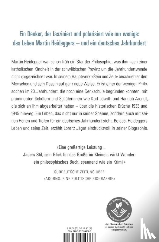 Jäger, Lorenz - Heidegger