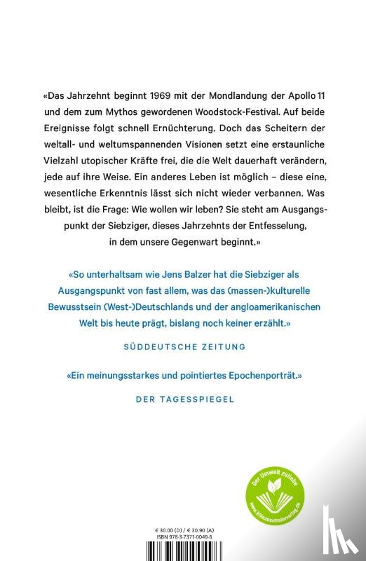 Balzer, Jens - Das entfesselte Jahrzehnt