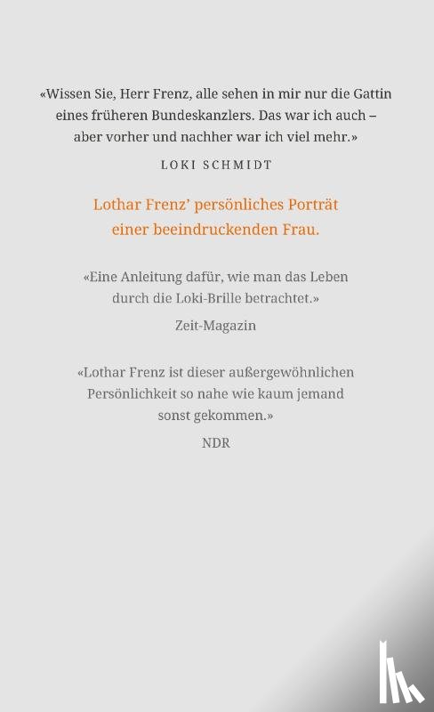Frenz, Lothar - Ein Jahr mit Loki