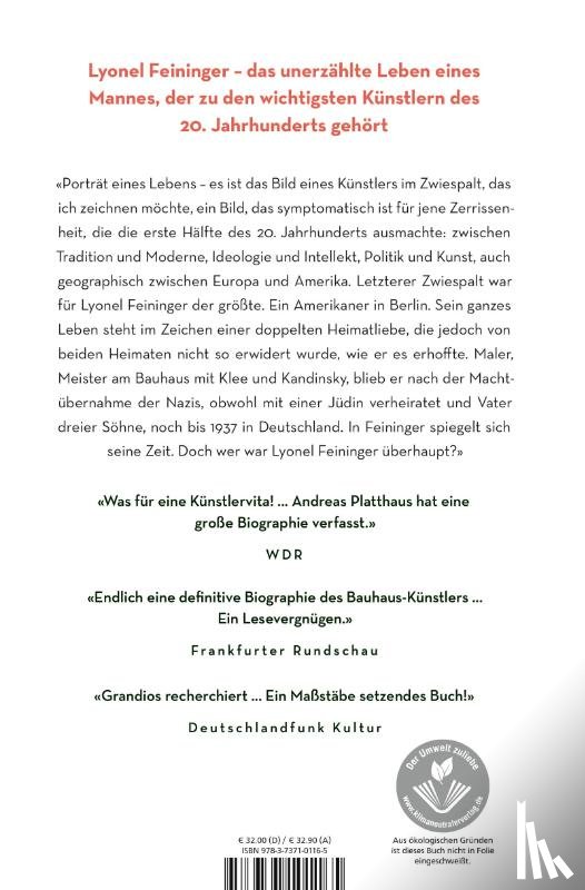 Platthaus, Andreas - Lyonel Feininger