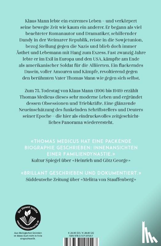 Medicus, Thomas - Klaus Mann