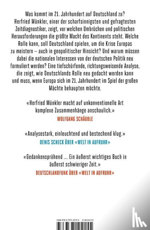 Münkler, Herfried - Macht im Umbruch