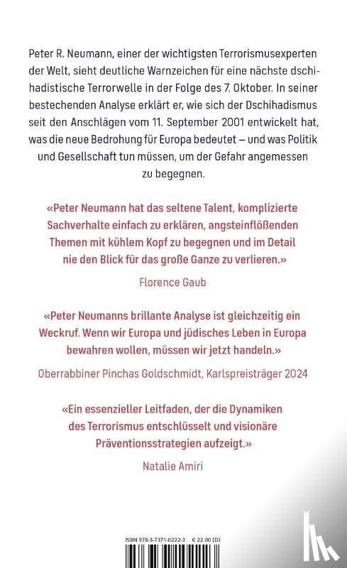 Neumann, Peter R. - Die Rückkehr des Terrors
