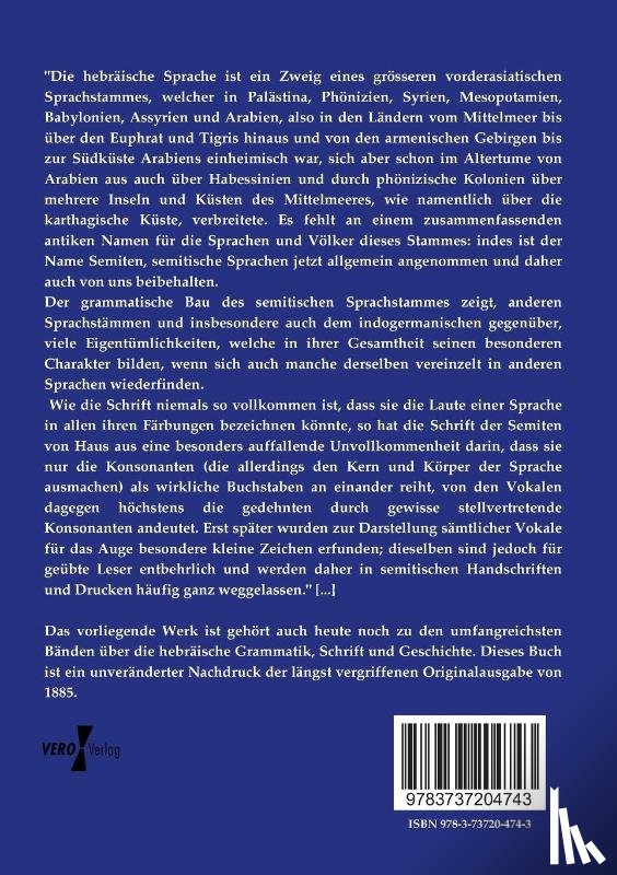 Gesenius, Wilhelm - Hebraische Grammatik