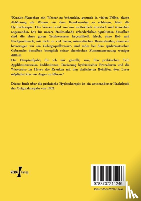 Pick, Carl - Kurzgefasste praktische Hydrotherapie