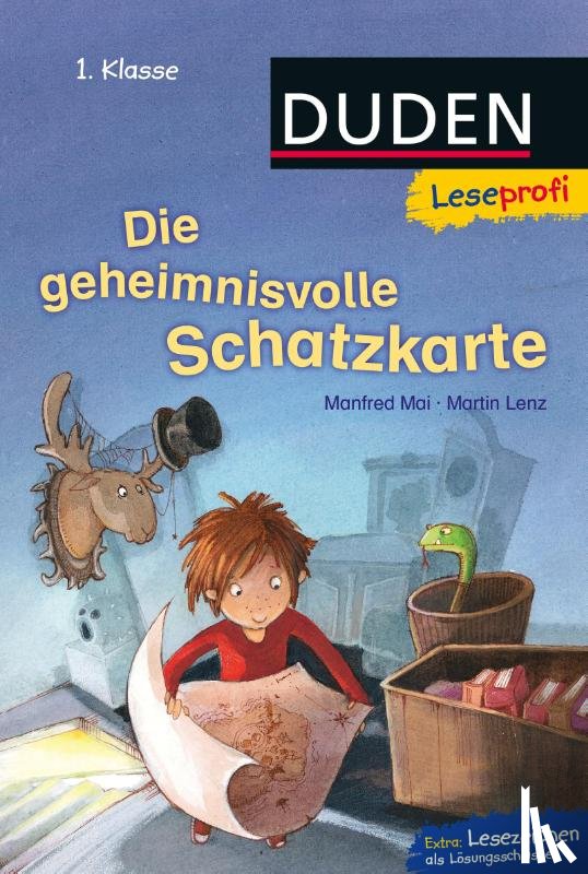 Lenz, Martin, Mai, Manfred - Leseprofi - Die geheimnisvolle Schatzkarte, 1. Klasse