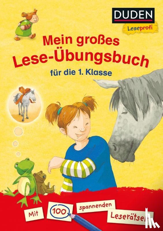 Holthausen, Luise, Dölling, Beate - Duden Leseprofi - Mein großes Lese-Übungsbuch für die 1. Klasse