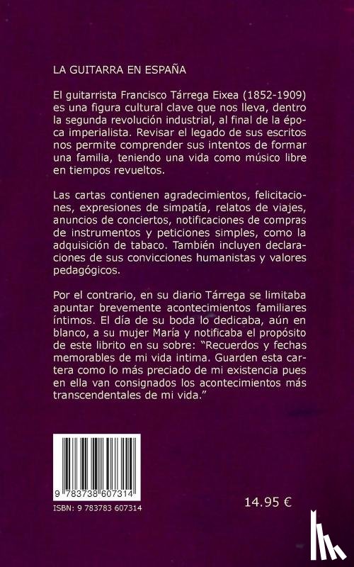 Braemer, Torge, Tarrega Eixea, Francisco - Diario y cartas