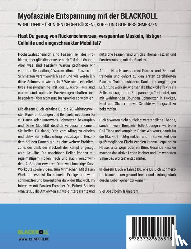 Heinemann, Nina - Myofasziale Entspannung mit der BLACKROLL