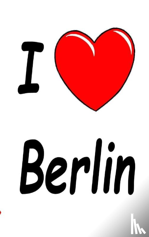 Taane, Theo Von - I Love Berlin - Notebook/Notizbuch