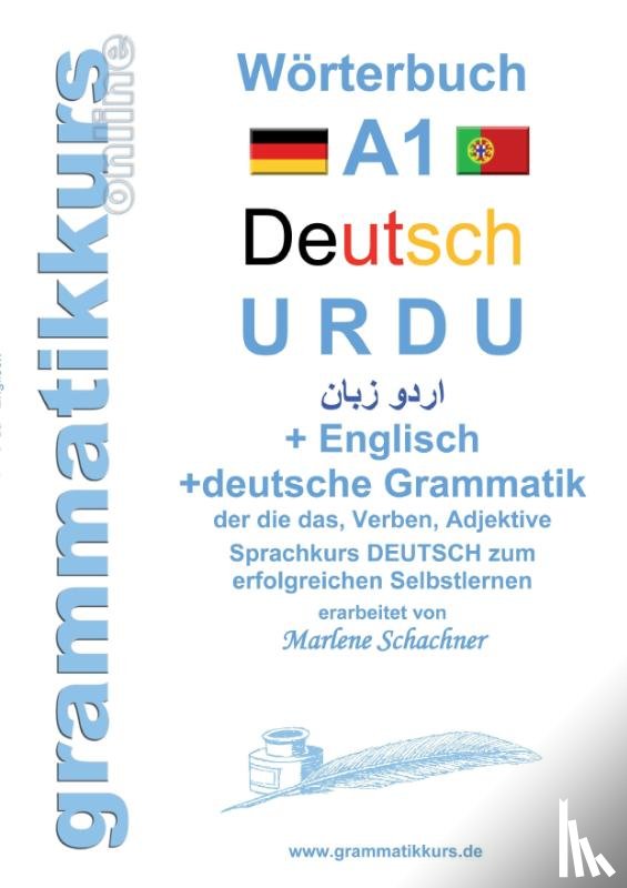 Schachner, Marlene - Worterbuch Deutsch - Urdu - Englisch Niveau A1