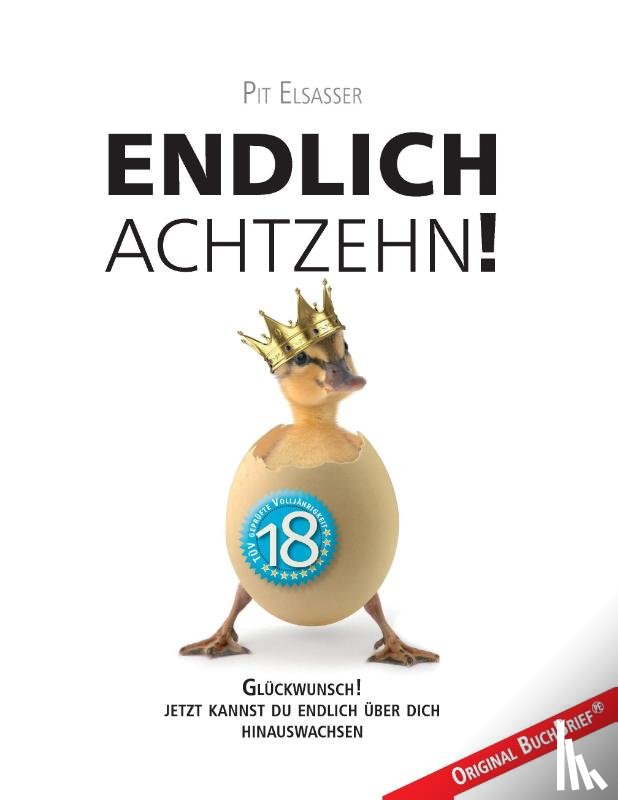 Elsasser, Pit - Endlich achtzehn!