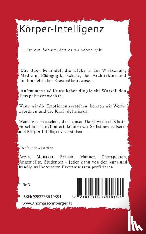 Sonnberger, Thomas - Selbstorganisierendes Aufraumen
