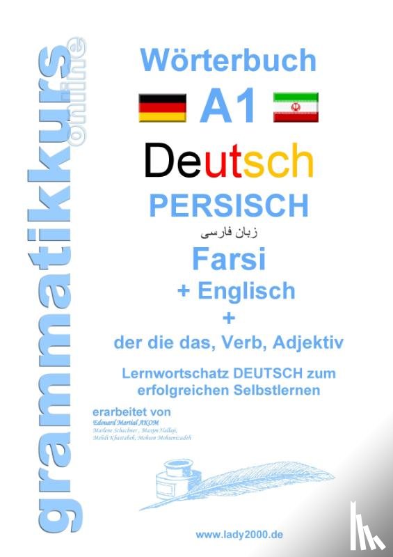 Schachner, Marlene, Hallaji, Ali Asghan Maxim - Woerterbuch Deutsch - Persisch - Farsi - Englisch
