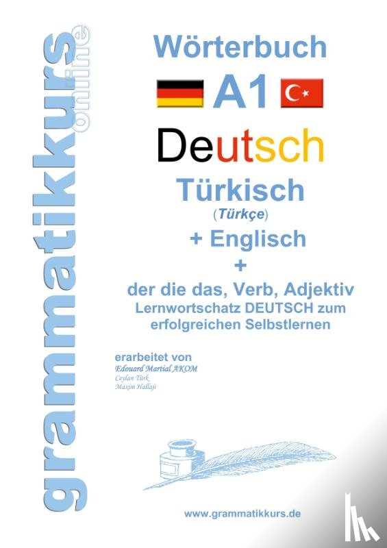 Schachner, Marlene - Woerterburch Deutsch - Turkisch Englisch A1
