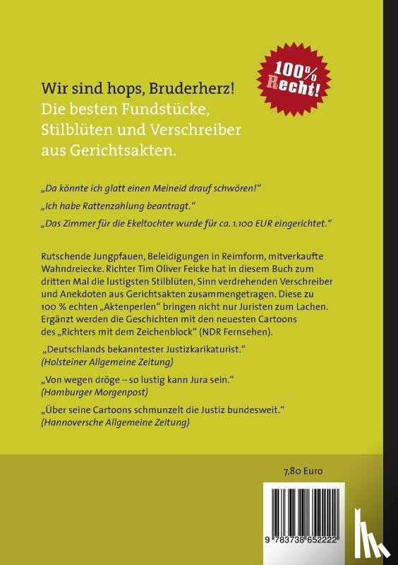 Feicke, Tim Oliver - Wir sind hops, Bruderherz!
