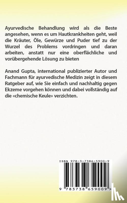 Gupta, Anand - Die ayurvedische Ekzem-Kur