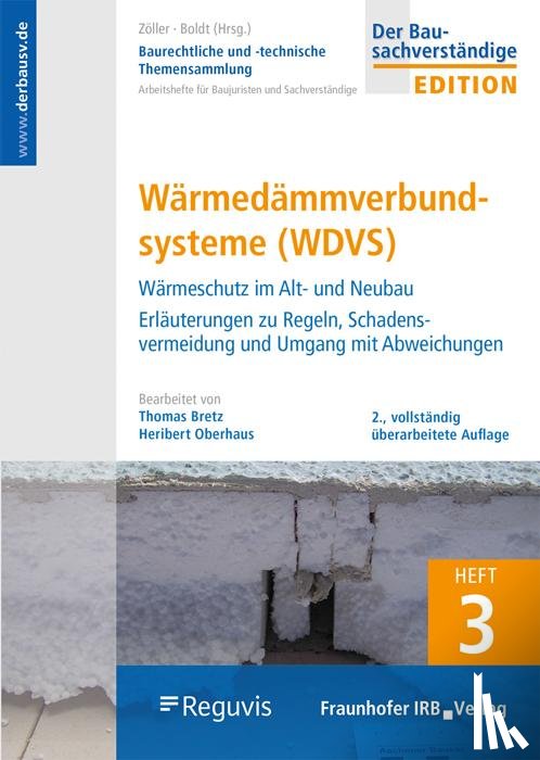 Oberhaus, Heribert, Bretz, Thomas - Wärmedämmverbundsysteme (WDVS)