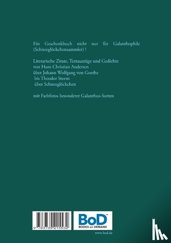  - Schneegloeckchen lauten - Gedichte und Zitate