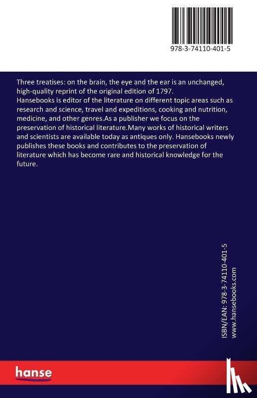 Monro, Alexander - Three treatises