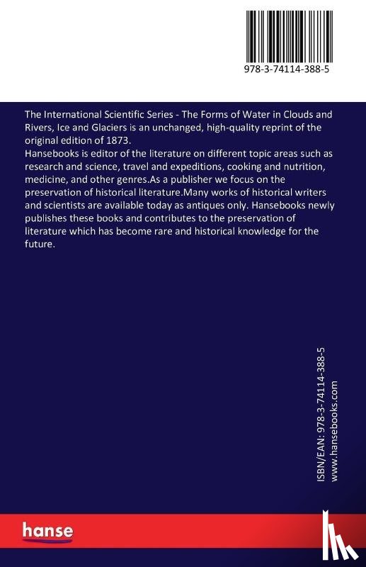 Tyndall, John - The International Scientific Series
