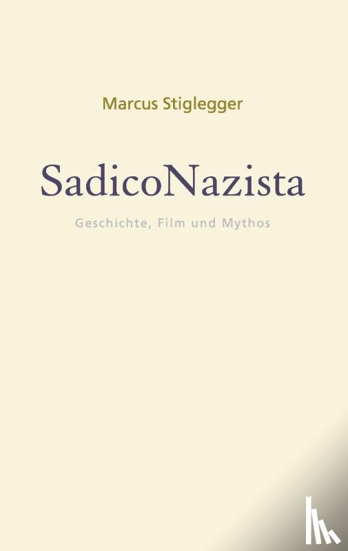 Stiglegger, Professor Marcus - SadicoNazista
