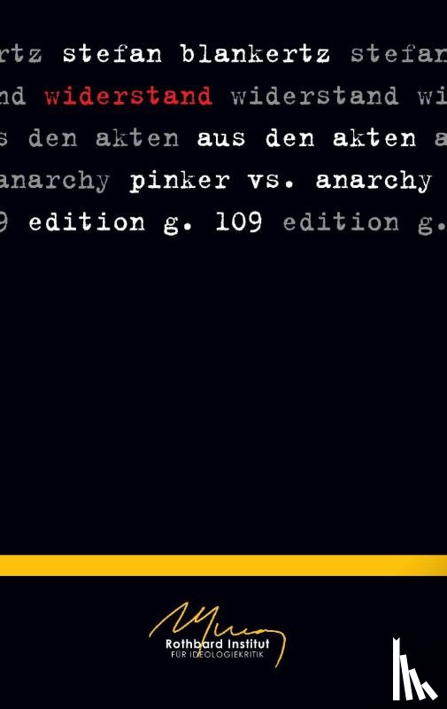 Blankertz, Stefan - Widerstand