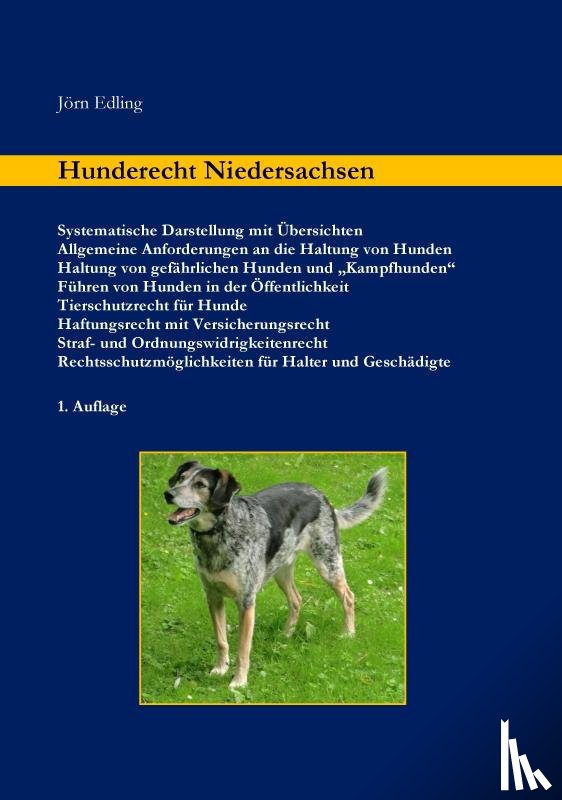 Edling, Jörn - Hunderecht Niedersachsen