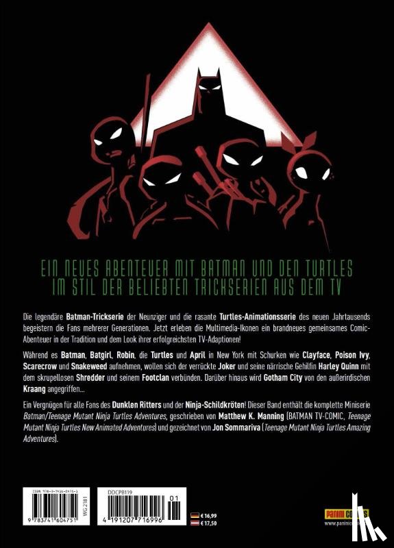 Manning, Matthew K. - Batman Adventures/Teenage Mutant Ninja Turtles
