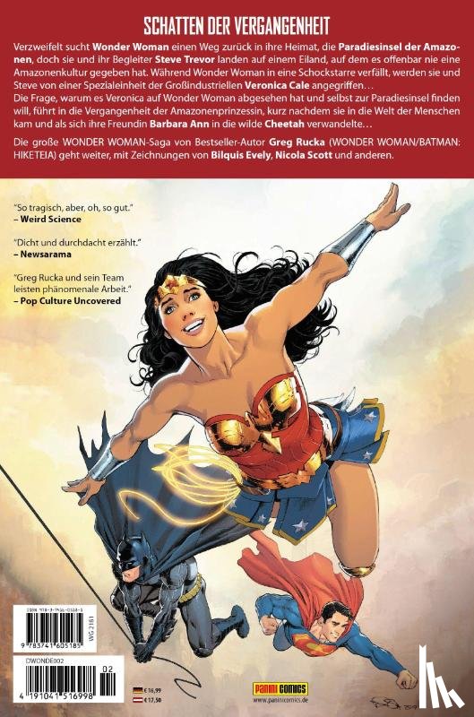 Rucka, Greg, Evely, Bilquis, Ayala, Vita, Lanzing, Jackson - Wonder Woman