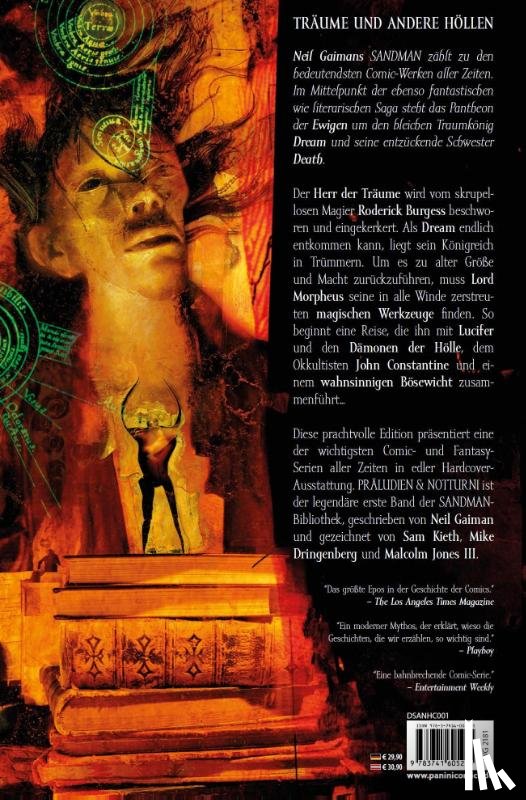 Gaiman, Neil, Kieth, Sam, Dringendberg, Mike - Sandman Deluxe 01