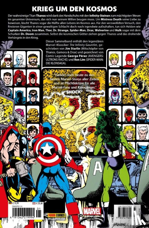 Starlin, Jim, Pérez, George, Lim, Ron - The Infinity Gauntlet: Die ewige Fehde