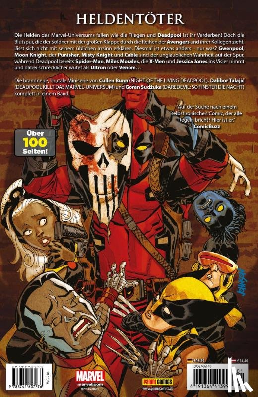 Bunn, Cullen, Talajic, Dalibor - Deadpool killt schon wieder das Marvel-Universum