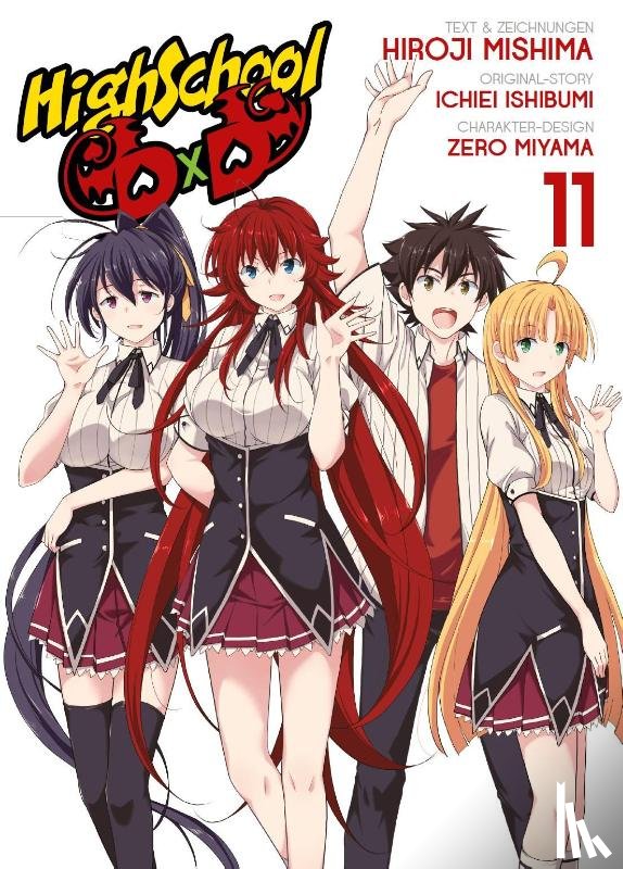 Mishima, Hiroji, Ishibumi, Ichiei, Miyama, Zero - HighSchool DxD