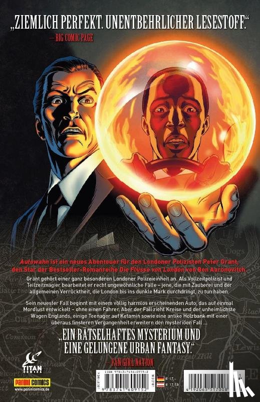 Aaronovitch, Ben, Cartmel, Andrew, Sullivan, Lee - Die Flüsse von London - Graphic Novel