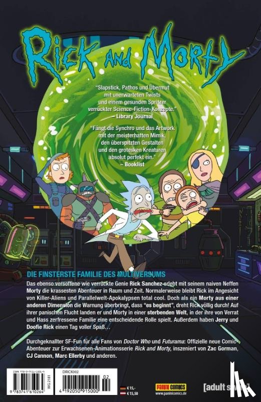 Gorman, Zac, Cannon, Cj, Ellerby, Mark, Maclean, Andrew - Rick and Morty