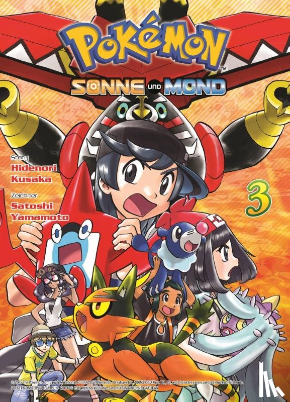 Kusaka, Hidenori, Yamamoto, Satoshi - Pokémon - Sonne und Mond