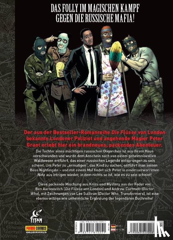 Aaronovitch, Ben, Cartmel, Andrew, Sullivan, Lee - Die Flüsse von London - Graphic Novel