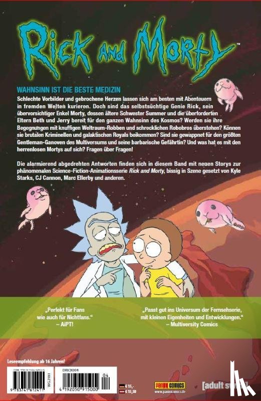 Starks, Kyle, Cannon, Cj, Ellerby, Mark, Farina, Katy - Rick and Morty