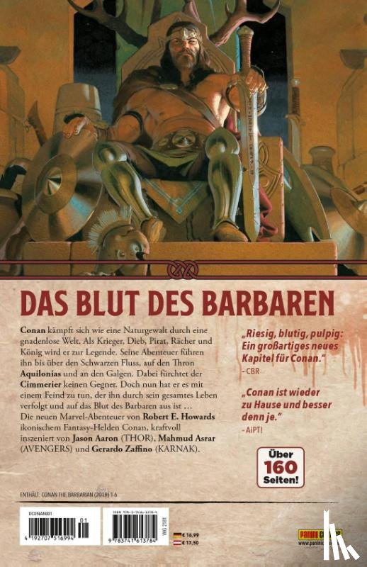 Aaron, Jason, Asrar, Mahmud, Zaffino, Gerardo - Conan der Barbar