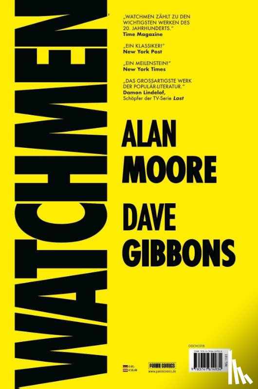 Moore, Alan, Gibbons, Dave - Watchmen Deluxe