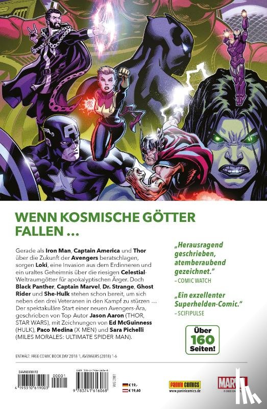 Aaron, Jason, Mcguinness, Ed, Medina, Paco, Pichelli, Sara - Avengers - Neustart