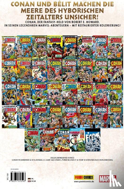 Thomas, Roy, Wein, Len, Macchio, Ralph, Kirkland, Skip - Conan der Barbar: Classic Collection