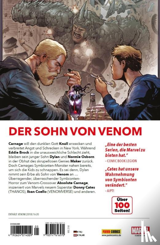Cates, Donny, Coello, Iban, Carlos, Ze, Gedeon, Juan - Venom - Neustart