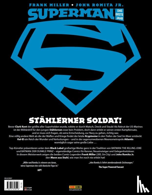 Miller, Frank, Romita Jr., John - Superman: Das erste Jahr